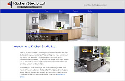 Kitchen Studio Ltd Website Design